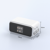  Trạm sạc MAZER GaN V7 PD200W 5Ports 3C2A+1C-Cable Ai Prestige 