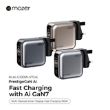  Củ sạc MAZER GaN7 PD3.2 100W 2C1A Ai Prestige 