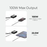  Pin sạc dự phòng kèm cáp MAZER Ai USB-C 130W 20.000 mAh PowerCharge LINK 
