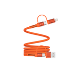  Dây cáp sạc 4 in 1 MAZER 1M/60W InfiniteLINK Cobra C61Duo 