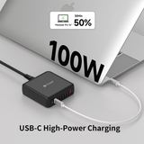  Trạm sạc MAZER GaN PD170W 8Ports 7C1A Prestige 