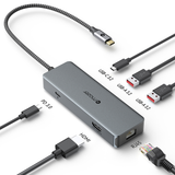  Cổng chuyển đổi 6 in 1 MAZER 4K/60Hz 100W Infinite Link Pro Hub 