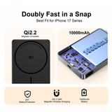  Pin sạc dự phòng không dây MAZER Qi2.2-25W Certified 10,000mAh, PD45W MagAir31 