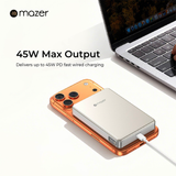  Pin sạc dự phòng không dây MAZER Qi2.2-25W Certified 10,000mAh, PD45W MagAir31 