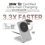  Đế sạc không dây 3 in 1 MAZER Qi2.2 25W Total 35W MagFold07 