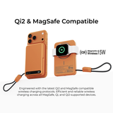  Pin sạc dự phòng không dây kèm cáp MAZER Qi2 15W/PD27W 10.000 mAh MagLink19 