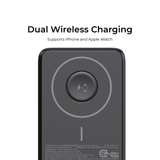 Pin sạc dự phòng không dây kèm cáp MAZER Qi2 15W/PD27W 10.000 mAh MagLink19 