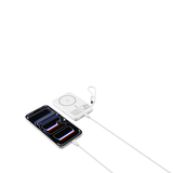  Pin sạc dự phòng không dây kèm cáp MAZER Qi2 15W/PD27W 10.000 mAh MagLink19 