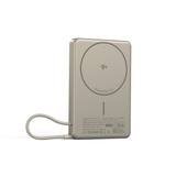  Pin sạc dự phòng không dây kèm cáp MAZER Ai Qi2 15W/PD30W 10.000 mAh MagLink70 