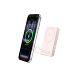  Pin sạc dự phòng không dây kèm cáp MAZER Ai Qi2 15W/PD30W 10.000 mAh MagLink70 