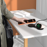  Đế sạc không dây Mazer 2 in 1 Qi2.2 25W+Apple Watch MagPadDuo2 