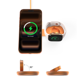  Đế sạc không dây Mazer 2 in 1 Qi2.2 25W+Apple Watch MagPadDuo2 