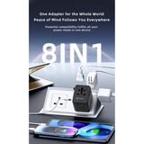  Bộ chuyển đổi điện áp du lịch MAZER GaN7 PD70W 3C/2A+ 3XAC InfiniteTravel 