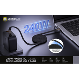  Dây cáp sạc MICROPACK 240W USB-C/1M Power Link MC-C240M 