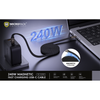  Dây cáp sạc MICROPACK 240W USB-C/1M Power Link MC-C240M 