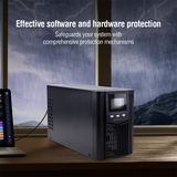 Bộ lưu điện Micropack TRUE POWER UPS  MFU-1KVA 