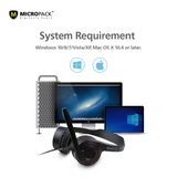  Tai nghe chụp tai tích hợp microphone MicroPack REGISTER MHP-02 