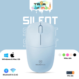  Chuột không dây MicroPack RF2.4G SILENT  MP-712W 
