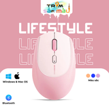  Chuột Bluetooth Silent MicroPack Soft Silicone Lifestyle MS-201W 