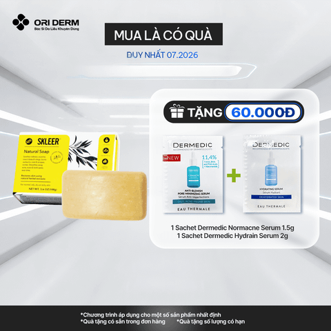  Xà phòng thảo dược Skleer Natural Soap 100g 