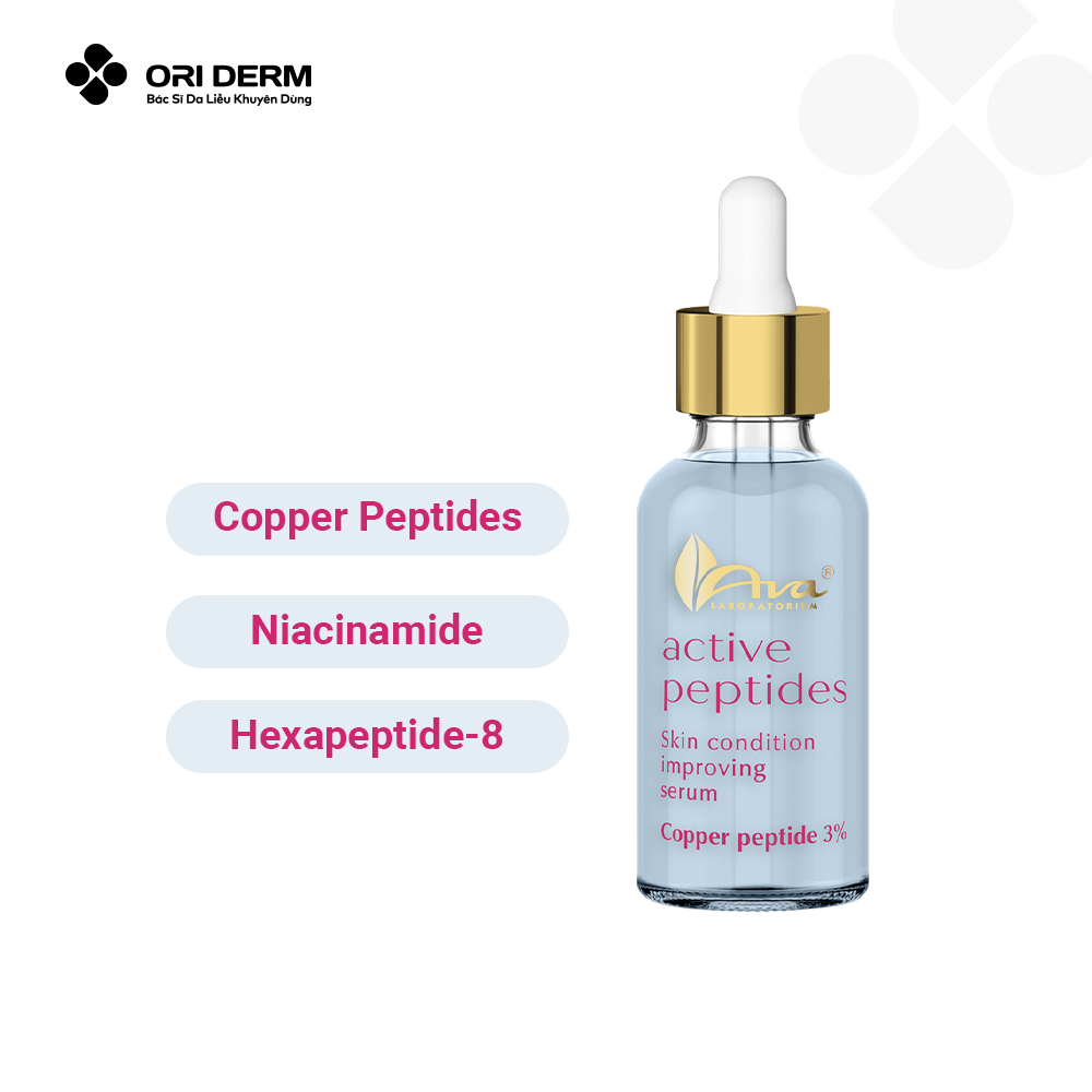  Serum Làm Mịn & Giảm Nếp Nhăn AVA Active Peptides 30ml 