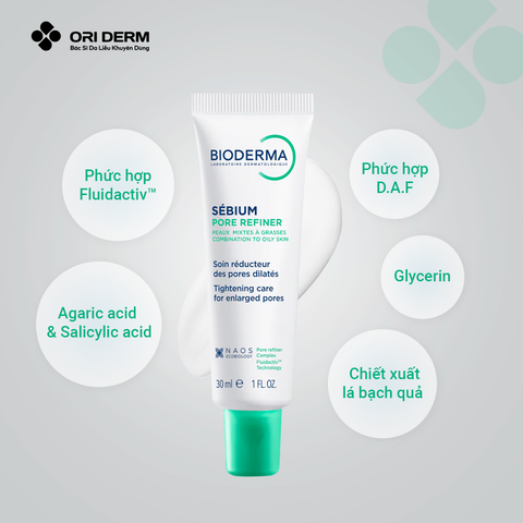  Kem dưỡng se khít lỗ chân lông Bioderma Sébium Pore Refiner 