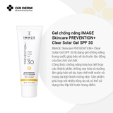  Gel chống nắng IMAGE Skincare PREVENTION+ Clear Solar Gel SPF 30 42,5g 