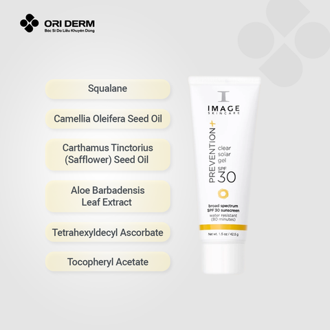  Gel chống nắng IMAGE Skincare PREVENTION+ Clear Solar Gel SPF 30 42,5g 