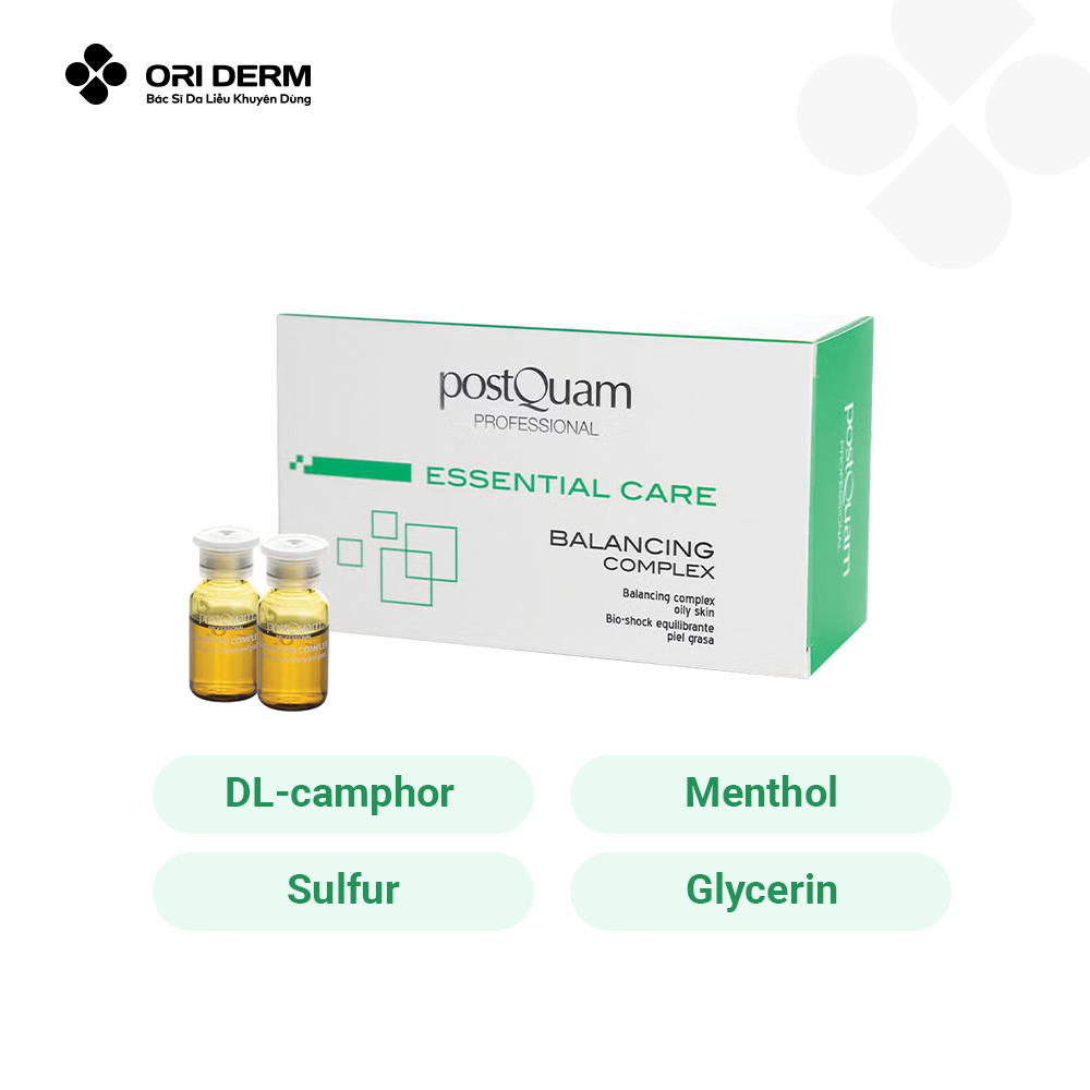  Huyết thanh giảm mụn, se khít lỗ chân lông POSTQUAM Balancing Complex 
