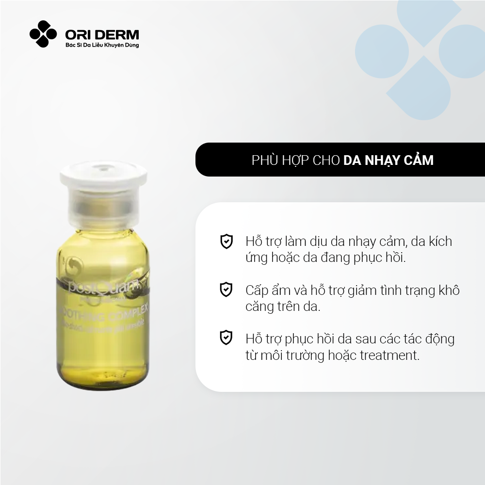  Huyết thanh cấp ẩm cho da nhạy cảm PostQuam Soothing Complex Sensitive 3ml 