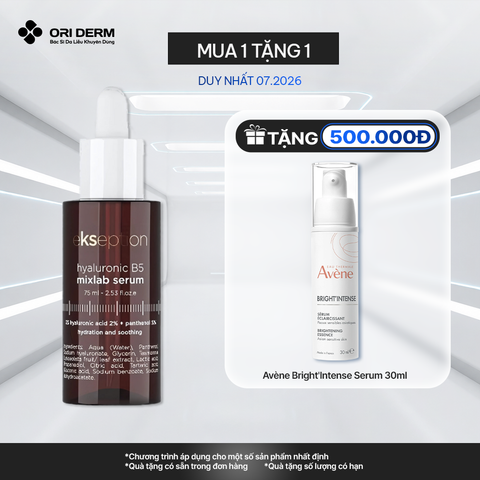  Serum dưỡng ẩm phục hồi da Ekseption Hyaluronic B5 Mixlab Serum 75ml 