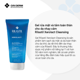  Gel rửa mặt và tắm toàn thân cho da nhạy cảm Rilastil Xerolact Cleansing 