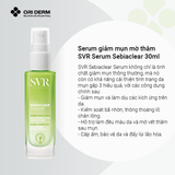  Serum giảm mụn mờ thâm SVR Serum Sebiaclear 30ml 