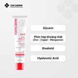  Kem Dưỡng Phục Hồi Và Làm Dịu Topicrem CICA+ Soothing Cream 40ml 