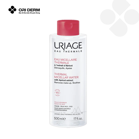  Nước tẩy trang làm dịu cho da nhạy cảm Uriage Thermal Micellar Water 500ml 