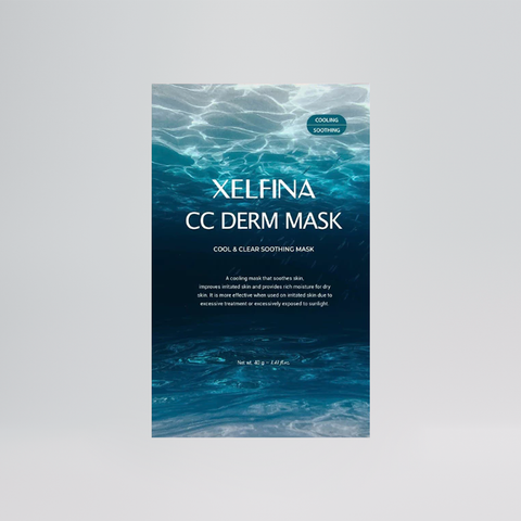  Mặt nạ làm dịu và làm mát da Xelfina Cool Derm Hydrogel Mask 40g 