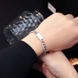  Lắc tay Unisex Titan SST Official Kiểu mặt lật trắng Cá tính Không Đen Gỉ LT79 