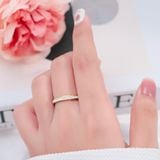  Nhẫn nữ Titan SST Đính full đá tròn 1 vòng thanh lịch Không Đen Gỉ V1 