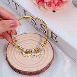  Vòng tay Charm Nữ Chuồn Chuồn Titan Không đen gỉ VT51 
