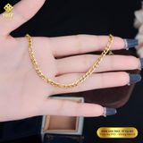  Lắc tay Unisex Titan SST bảng xích nhỏ Không Đen Gỉ LT200 