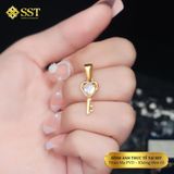  Mặt dây chuyền phối Đá sang trọng titan SST MD15 