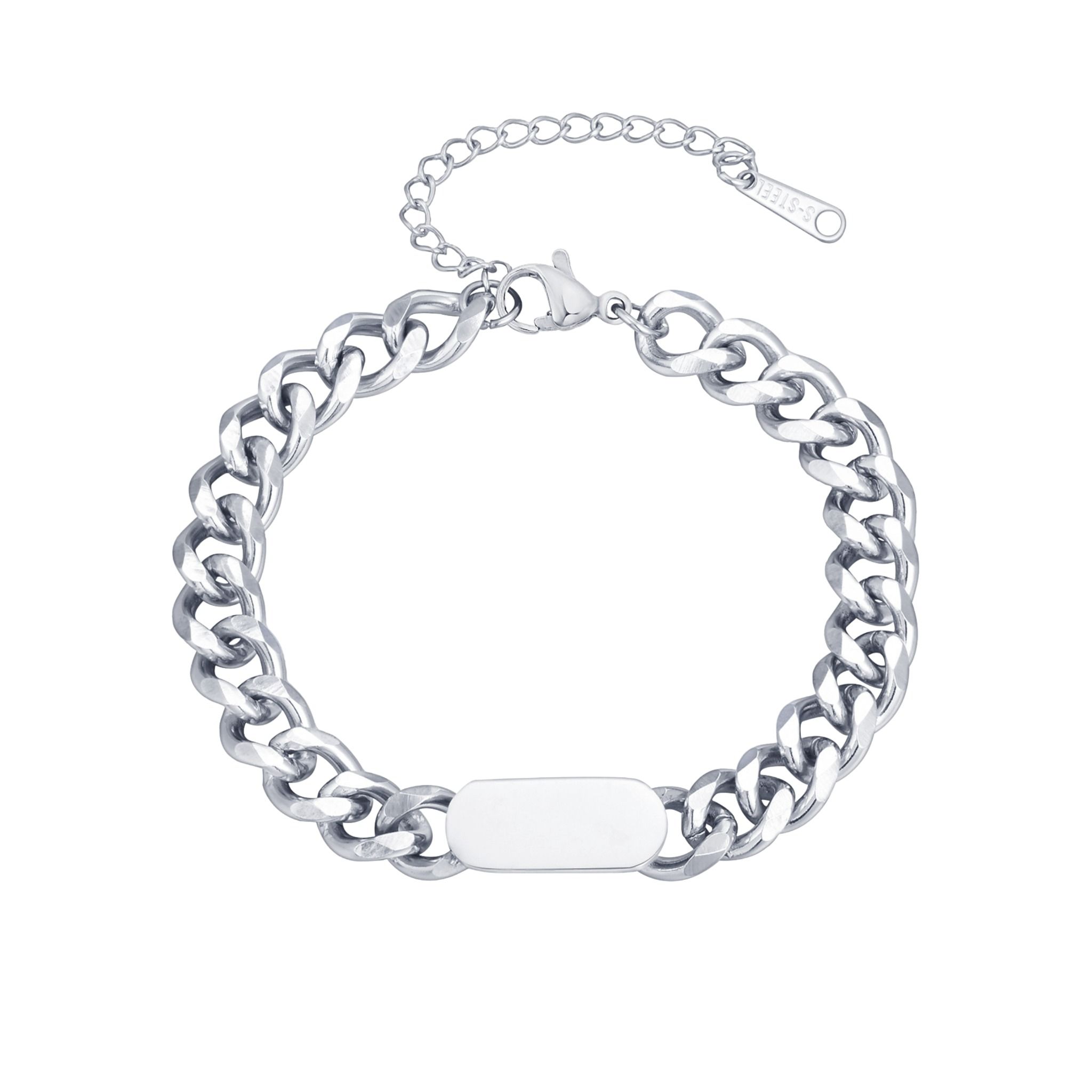  Lắc tay Unisex Titan SST Official Kiểu mặt lật trắng Cá tính Không Đen Gỉ LT79 