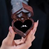  Nhẫn Nữ Titan SST Kiểu Đính đá Nơ thnh lịch freesize Không Đen Gỉ N286 