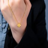  Dây chuyền Titan Cỏ 4 Lá VC362 – Biểu tượng may mắn và vẻ đẹp bền lâu 