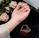  Dây chuyền Titan SST Form mảnh lấp lánh thanh lịch Không Đen Gỉ VC325 