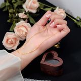  Dây chuyền Titan SST Form mảnh lấp lánh thanh lịch Không Đen Gỉ VC325 