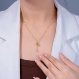  Dây chuyền Titan Mặt Hồ Lô Không Đen Gỉ VC100 