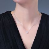  Dây chuyền mảnh nữ Mặt Đá trái tim Chất liệu Titan cao cấp Không đen gỉ VC531 