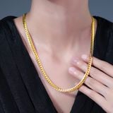  Dây chuyền Titan SST VC527 Khoen lật bảng dày, cá tính và mạnh mẽ 