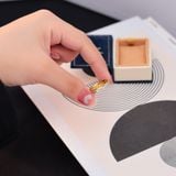  Nhẫn Cặp Titan SST Khắc chữ Forever Love và trái tim ý nghĩa Không Đen Gỉ N74 